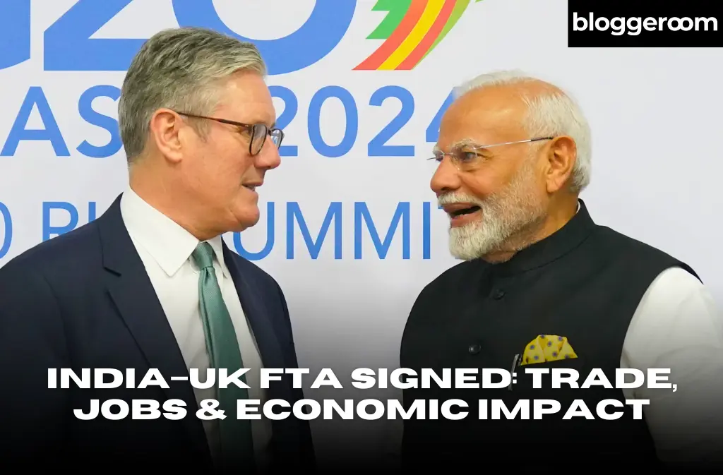 India–UK FTA Signed - Bloggeroom