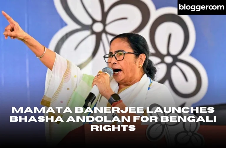 Mamata Banerjee Launches Bhasha Andolan for Bengali Rights - Bloggeroom