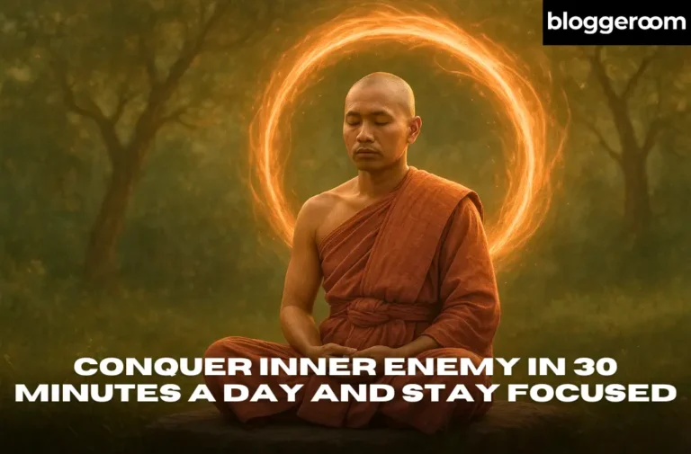 Conquer Inner Enemy in 30 Minutes a Day and Stay Focused - Bloggeroom