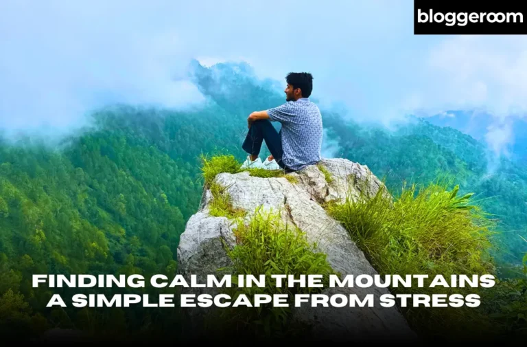 Finding Calm in the Mountains A Simple Escape from Stress - Bloggeroom