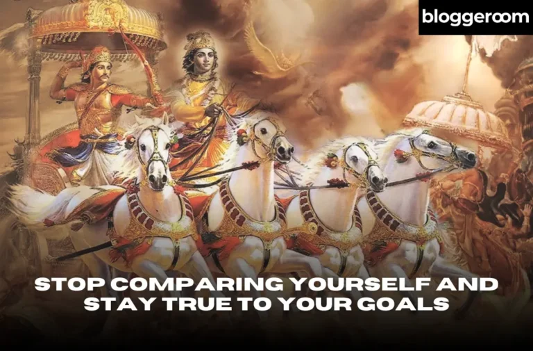 Stop Comparing Yourself and Stay True to Your Goals - Bloggeroom