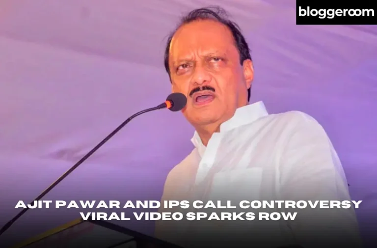 Ajit Pawar and IPS Call Controversy Viral Video Sparks Row - Bloggeroom