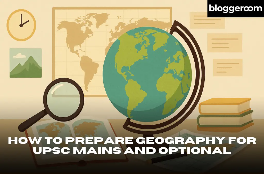 How to Prepare Geography for UPSC Mains and Optional - Bloggeroom