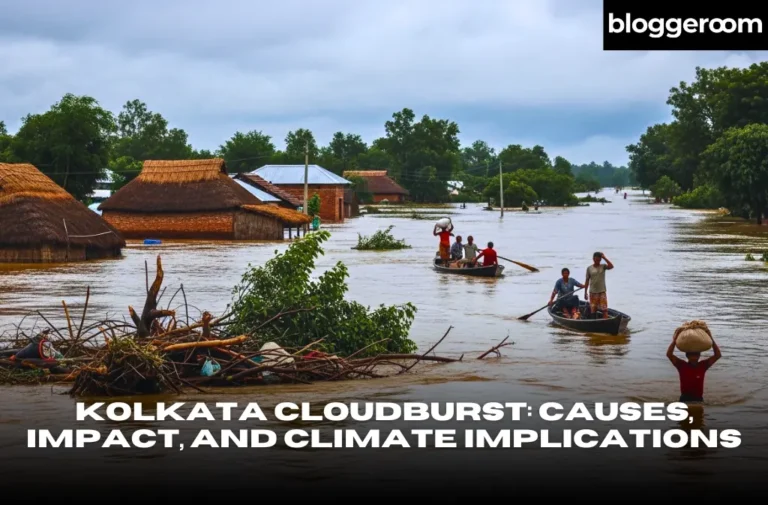 Kolkata Cloudburst Causes, Impact, and Climate Implications - Bloggeroom