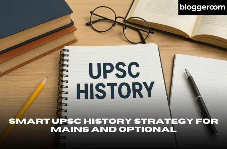Smart UPSC History Strategy for Mains and Optional - Bloggeroom