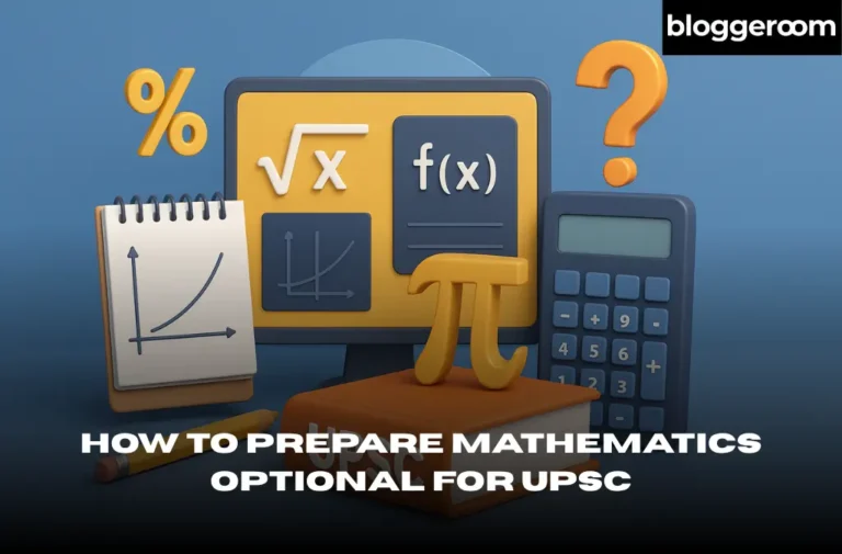 How to Prepare Mathematics Optional for UPSC - Bloggeroom