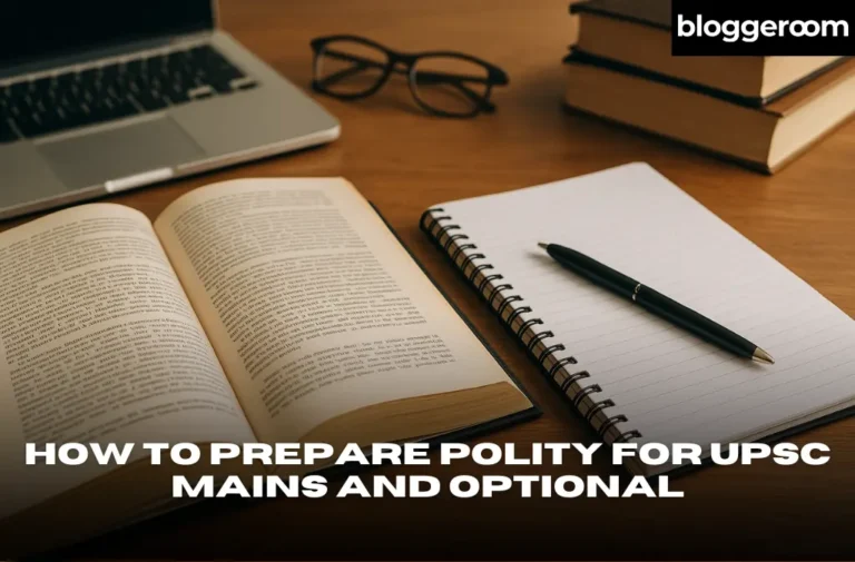 How to Prepare Polity for UPSC Mains and Optional - Bloggeroom