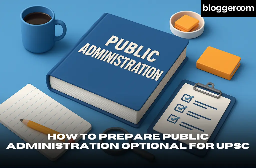 How to Prepare Public Administration Optional for UPSC - Bloggeroom