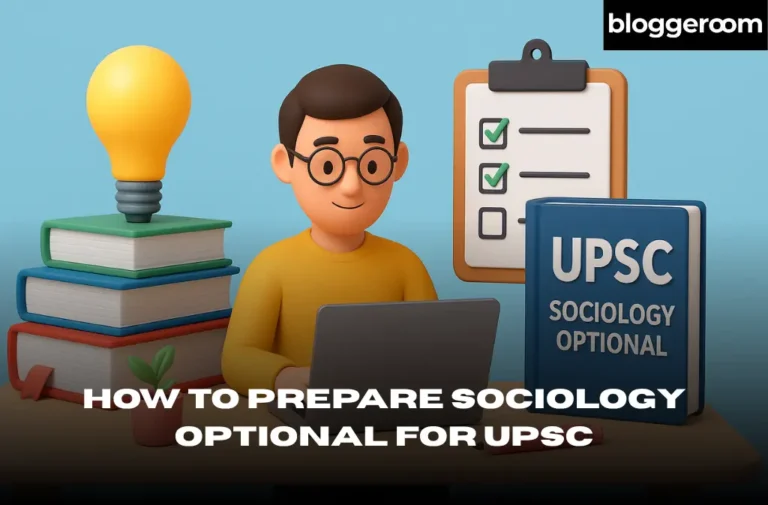 How to Prepare Sociology Optional for UPSC - Bloggeroom